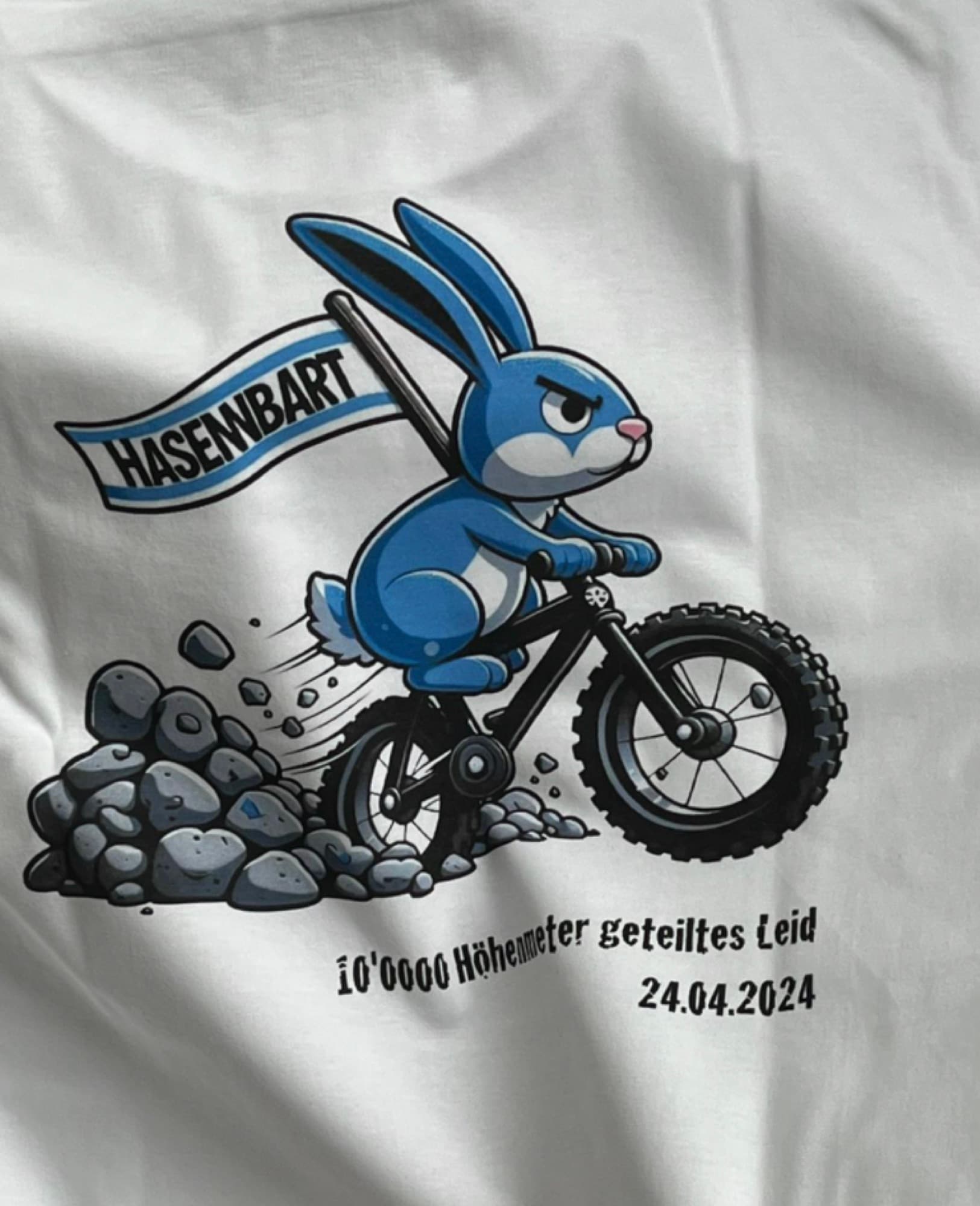 Geteiltes Leid — die Team-Shirts